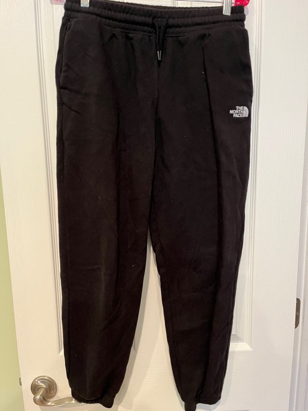 The North Face Black Fleece Jogger Pants with Logo